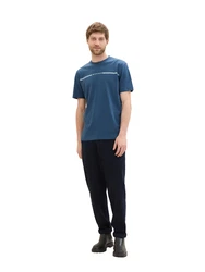 TOM TAILOR T-Shirt (OCS) marine / mint / weiß