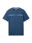 TOM TAILOR T-Shirt (OCS) marine / mint / weiß TOM TAILOR T-Shirt (OCS) marine / mint / weiß