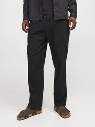 JACK & JONES Hose JJKarl Summer schwarz