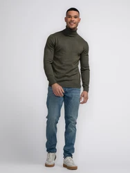 Petrol Industries Pullover 'Eagle' dunkelgrün