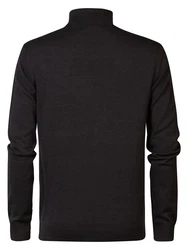 Petrol Industries Pullover 'Eagle' schwarz