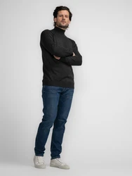 Petrol Industries Pullover 'Eagle' schwarz
