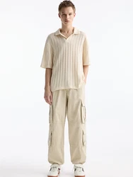 Pull&Bear Hose offwhite