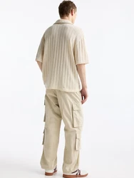 Pull&Bear Hose offwhite