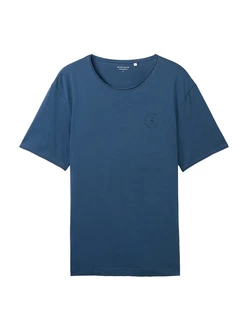 TOM TAILOR T-Shirt mit Logo Print TOM TAILOR T-Shirt mit Logo Print