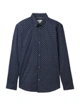 TOM TAILOR DENIM Hemd navy/wei