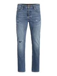 JACK & JONES Jeans 'JJIMIKE JJORIGINAL' blau