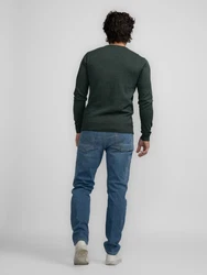 Petrol Industries Pullover Nenana Men Knitwear Round Neck Basic dunkelgrün