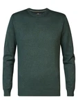 Petrol Industries Pullover Nenana Men Knitwear Round Neck Basic dunkelgrün