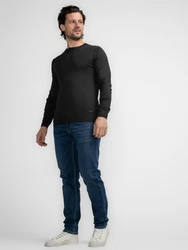 Petrol Industries Pullover Nenana Men Knitwear Round Neck Basic schwarz