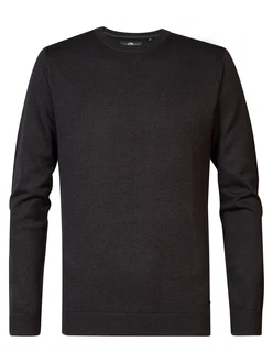 Petrol Industries Pullover Nenana Men Knitwear Round Neck Basic schwarz