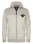 Petrol Industries Strickjacke 'Naukati' creme/kitt