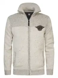Strickjacke 'Naukati' creme / kitt