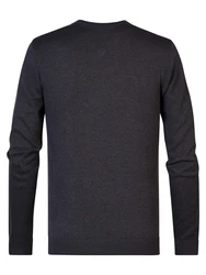 Petrol Industries Pullover 'Atka' Men Knitwear V-Ausschnitt Basic Dunkelgrau/Dunkelblau/Grau/Schwarz/Dunkelgrau/Dunkelblau/Grau/Schwarz/Dunkelgrau/Dunkelblau/Grau/Schwarz/Dunkelgrau/Dunkelblau/Grau/Schwarz/Dunkelgrau/Dunkelblau/Grau/Schwarz/Dunkelgrau/Dunkelblau/Grau/Schwarz/Dunkelgrau/Dunkelblau/Grau/Schwarz/Dunkelgrau/Dunkelblau/Grau/Schwarz/Dunkelgrau/Dunkelblau/Grau/Schwarz/Dunkelgrau/Dunkelblau/Grau/Schwarz