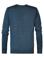 Petrol Industries Pullover Nenana Men Knitwear Round Neck Basic dunkelblau