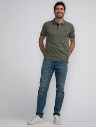 Petrol Industries Poloshirt 35 years Dunkelgrün/Khaki/Grün
