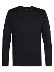 Petrol Industries Pullover Nenana Men Knitwear Round Neck Basic marine