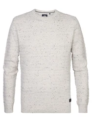 Petrol Industries Pullover Talkeetna Grau/Beige/Khaki/Weiß/Creme/Grau/Beige/Khaki/Creme/Weiß/Grau/Beige/Khaki/Weiß/Creme/Grau/Beige/Khaki/Weiß/Creme/Grau/Beige/Khaki/Weiß/Creme/Grau/Beige/Khaki/Weiß/Creme