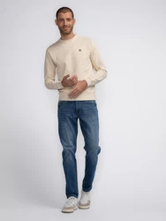 Petrol Industries Sweatshirt 'Unalakleet' hellbeige