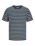 Jack & Jones T-Shirt JJEORGANIC BASIC TEE SS O-NECK NOOS navy/weiß Jack & Jones T-Shirt JJEORGANIC BASIC TEE SS O-NECK NOOS navy/weiß