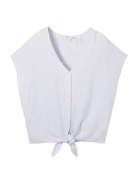 Halenka světlemodrá / bílá