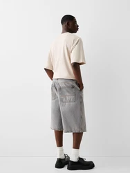 Bershka Shorts hellgrau