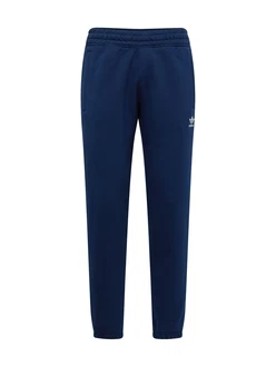 ADIDAS ORIGINALS Hose 'Trefoil Essentials' dunkelblau/weiß