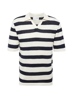 SELECTED HOMME Pullover SLHNik beige/schwarz