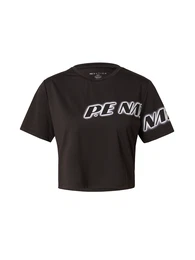 Funkční tričko 'Tiebreak Air' černá / bílá