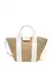 Marc O'Polo Shopper torba  tamno bež / bijela