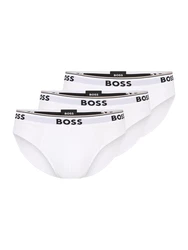BOSS Slip Cotton Stretch (3-St) braun/schwarz/weiß