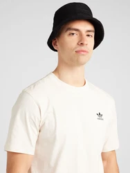 ADIDAS ORIGINALS T-Shirt 'Trefoil Essentials' schwarz / weiß