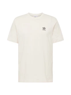 ADIDAS ORIGINALS T-Shirt 'Trefoil Essentials' schwarz / weiß ADIDAS ORIGINALS T-Shirt 'Trefoil Essentials' schwarz / weiß