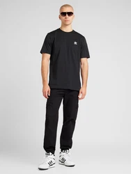 ADIDAS ORIGINALS T-Shirt 'Trefoil Essentials' schwarz/offwhite