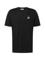 ADIDAS ORIGINALS T-Shirt 'Trefoil Essentials' schwarz/offwhite