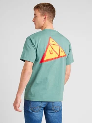 HUF T-Shirt Skewed TT gelb/jade/orangerot