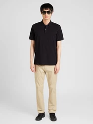 OLYMP Poloshirt schwarz