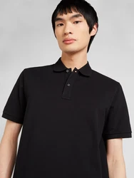 OLYMP Poloshirt schwarz
