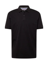 OLYMP Poloshirt schwarz