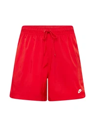 Shorts 'CLUB' rot / wei
