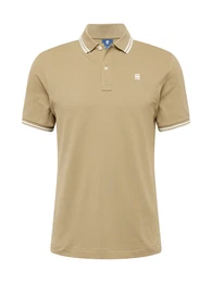 G-STAR Poloshirt 'Dunda' camel / wei