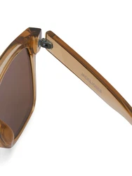 JACK & JONES Sonnenbrille 'Pontus' hellbraun