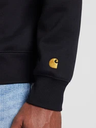 Carhartt WIP Sweatshirt 'Chase' curry/schwarz