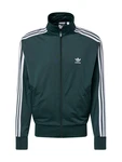 ADIDAS ORIGINALS Sweatjacke 'Adicolor Classics Firebird' dunkelgrün/weiß ADIDAS ORIGINALS Sweatjacke 'Adicolor Classics Firebird' dunkelgrün/weiß