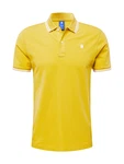 G-STAR Poloshirt 'Dunda' gelb/weiß G-STAR Poloshirt 'Dunda' gelb/weiß