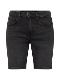 Shorts black denim
