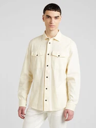 G-STAR Hemd 'Marine' Marine/creme
