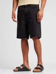 WEEKDAY Shorts 'Galaxy' schwarz