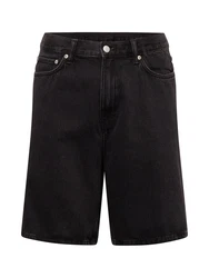 WEEKDAY Shorts 'Galaxy' schwarz