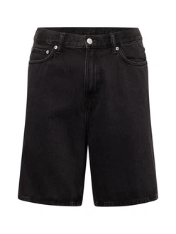 WEEKDAY Shorts 'Galaxy' schwarz